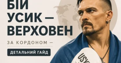 Як дивитися бій Усик - Верховен за кордоном